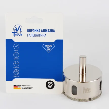 Коронка алмазна гальванічна T-Nova 55mm